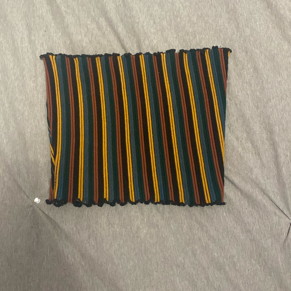 Cropped tube top